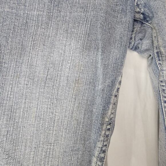 Vigoss Women's Plus Size 1 28x16 Blue Capri Cotton Blend Stretch Jeans Denim - Picture 6 of 13